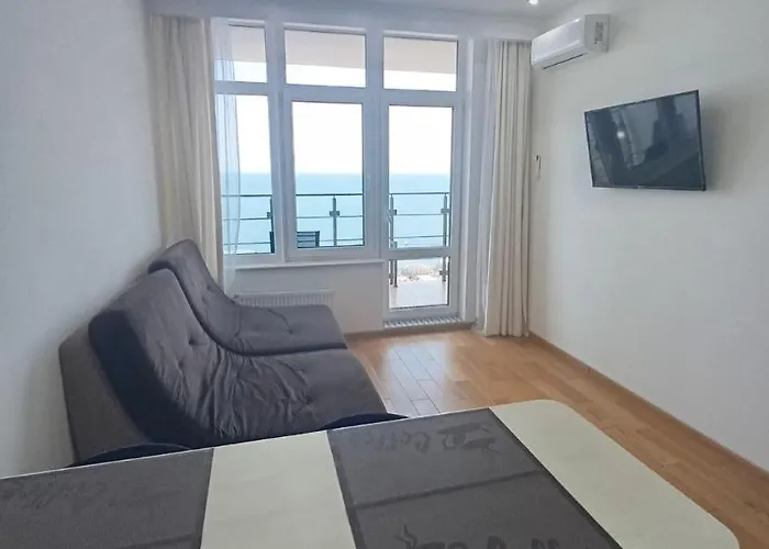 терраса с панорамой моря в аркадии *